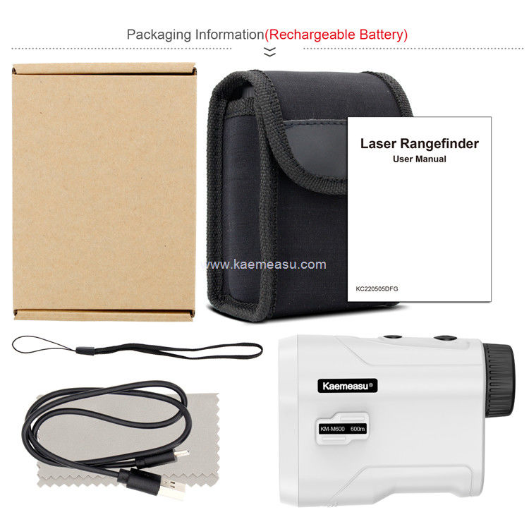 kaemeasu 6.5X Magnetyfikacja Golf Finder Teleskop Flagpole Lock Angle Measuring Distance Meter M1000