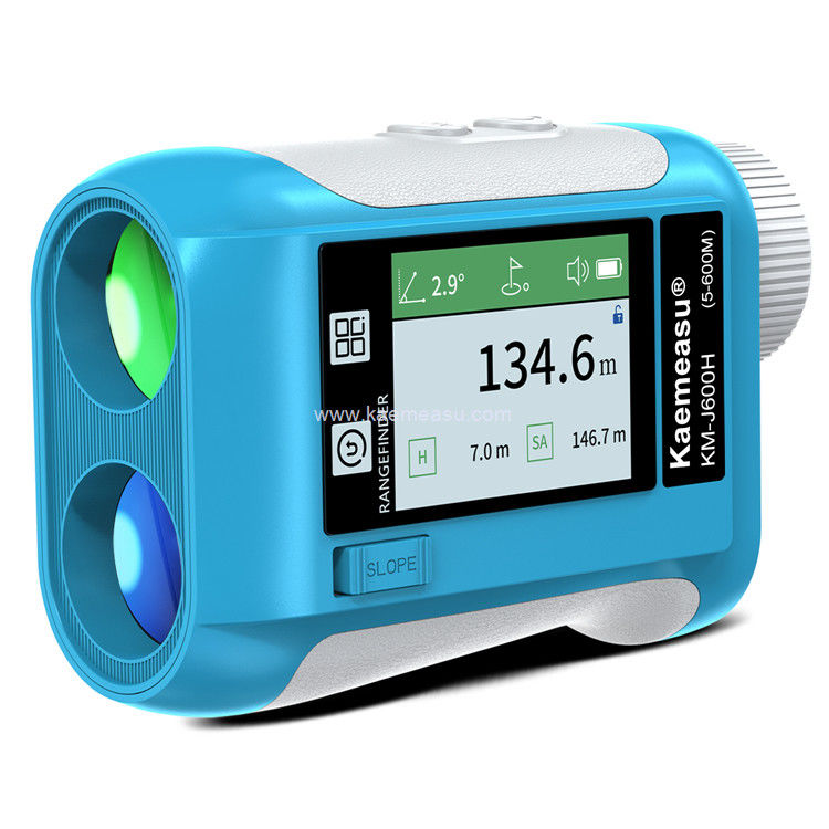Kaemeasu Voice Broadcast Golf Rangefinder Laser Range Finder Teleskop Z LCD Touch Screen J600
