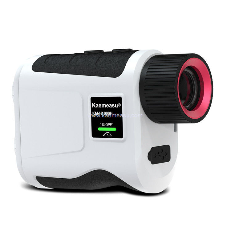 Kaemeasu 1000m Laserowy Mierzonośnik LCD Z powrotem ładowalny Golf Mierzonośnik Z Magnetycznym Adsorpcją H1000H