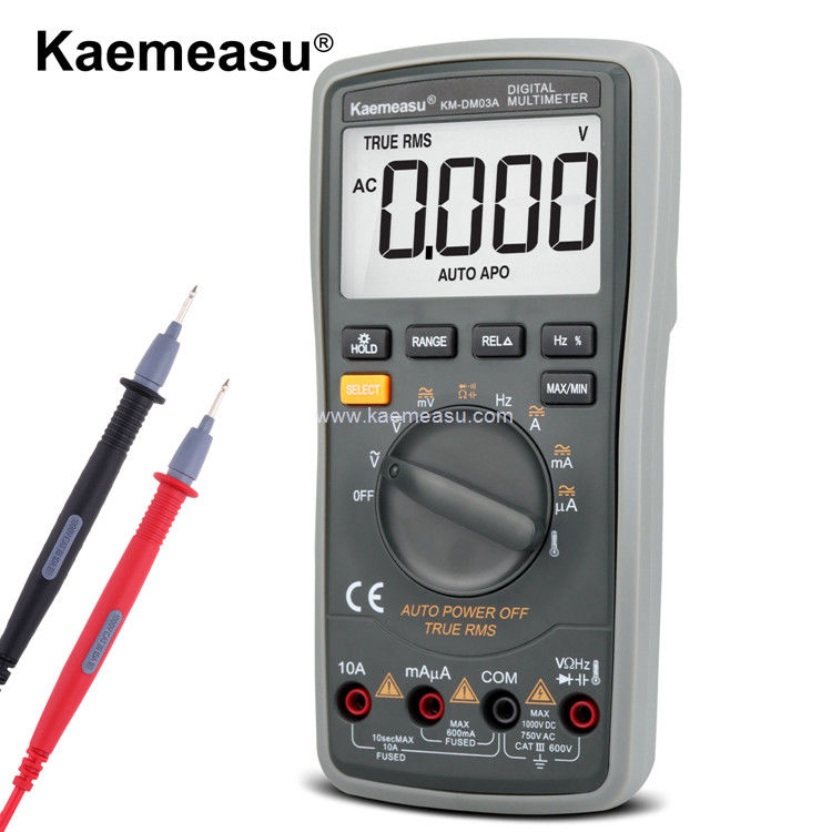 Kaemeasu 03A Wysokiej Precyzji Multimetr Cyfrowy 6000 Liczy Automatyczny Zakres 1000V AC DC Smart Multimeter