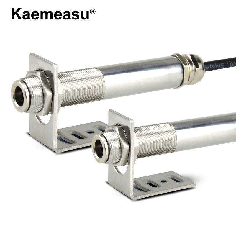 kaemeasu 4~20 mA Przekaźnik ze stali nierdzewnej Bezkontaktowy czujnik temperatury podczerwonej -20~600°C