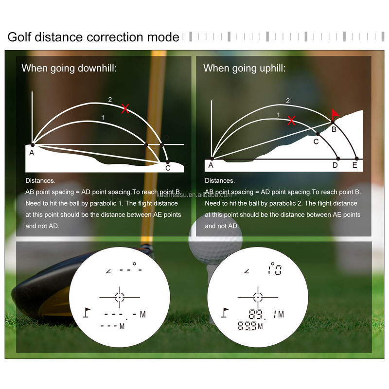 kaemeasu Ręczny ładowalny OEM Łowniczy Golf Laserowy Miernik Z Adsorpcją Magnetową 450M/600M/800M/1000M