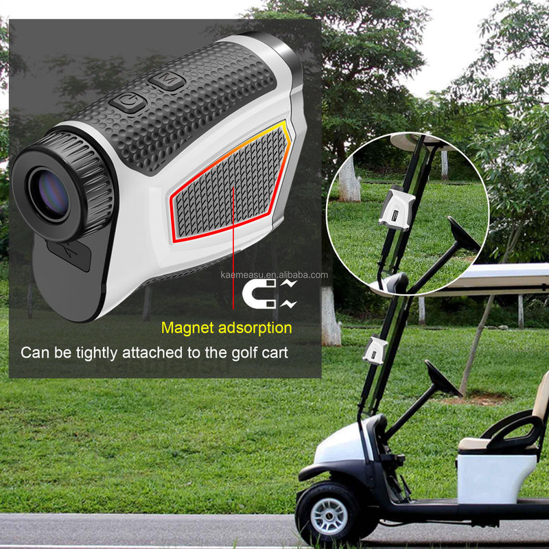 kaemeasu Ręczny ładowalny OEM Łowniczy Golf Laserowy Miernik Z Adsorpcją Magnetową 450M/600M/800M/1000M