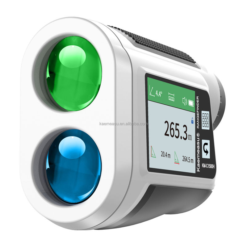 OEM 6x Rangefinder Laser Mounted Range Finder Golf Laser Range Finder Bateria litowa typu dotykowego do naładowania kolorowego ekranu IP54
