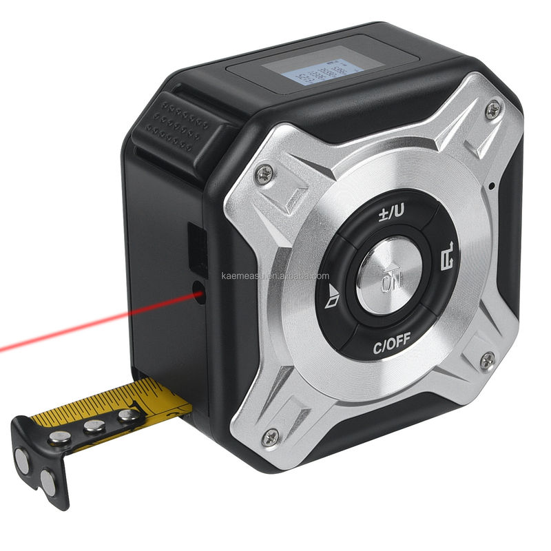 Wielofunkcyjna taśma ładowania USB Mierzylec odległości Liniarka elektroniczna Infraczerwony Instrument pomiarowy OEM Laserowy miernik odległości