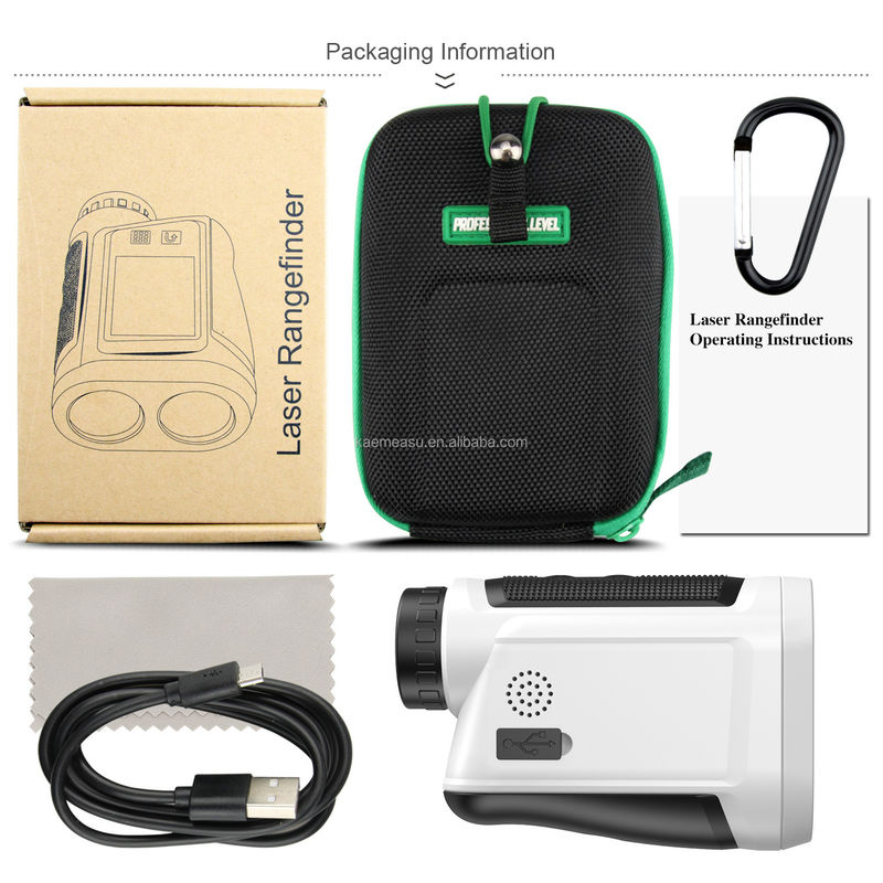 Wielofunkcyjny Golf Laser Rangefinder Mini Długodystansowy Meter 1000m Łowniczy Laser Rangefinder