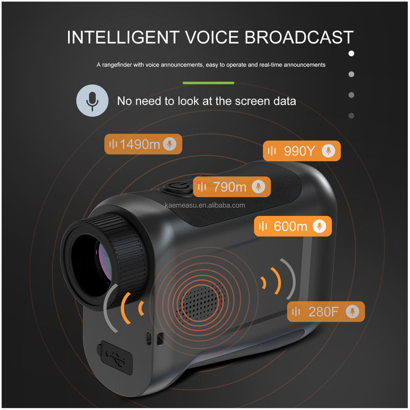 1500m Odczytnik odległości Monocular Teleskop Łowniczy Odczytnik odległości Golf Odliczacz odległości Laser Odliczacz odległości Golf Odliczacze odległości
