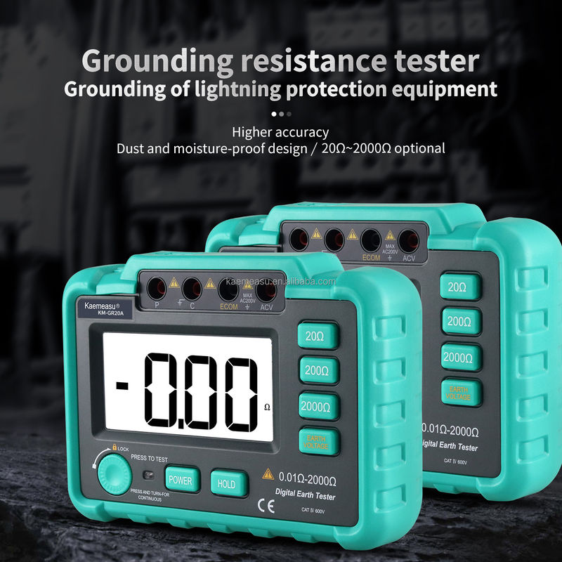GR20A AC 200V Tester oporu uziemienia Megohmmeter Tester oporu obwodu pomiarowego Tester oporu ziemi Tester
