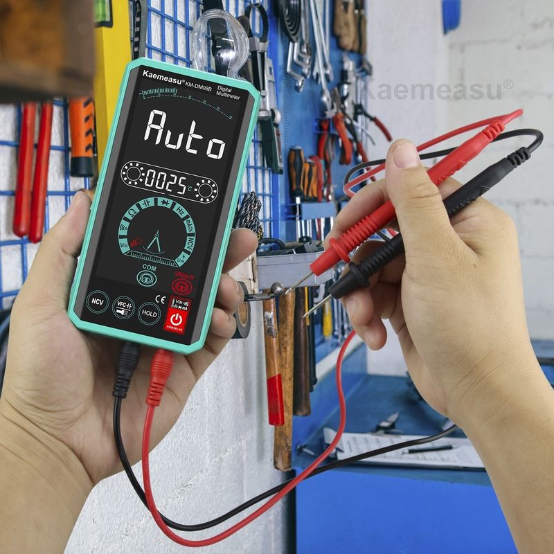 OEM Elektryk Inteligentny multimeter głosowy Ture RMS Ncv Detektor napięcia Automatyczny inteligentny multimeter Multimetry cyfrowe