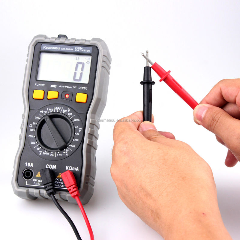 Profesjonalny elektryk cyfrowy multimetr napięcie prąd rezystancja diody próba ławka Multitester