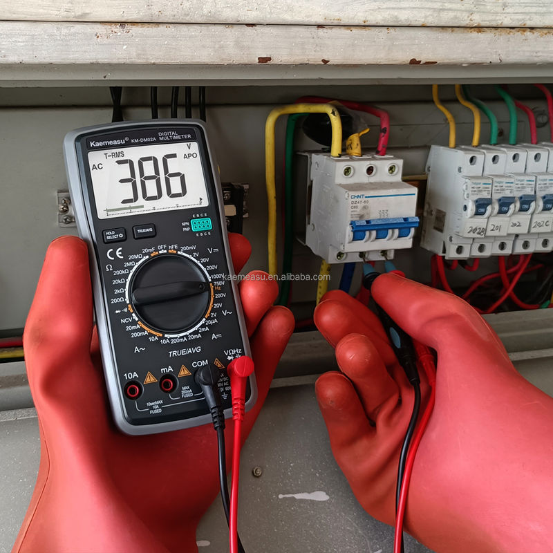 Sprzęt do badań przeciwpożarowych 1000 V Elektryczny ręczny tester napięcia, prądu, oporu cyfrowego multimetrów
