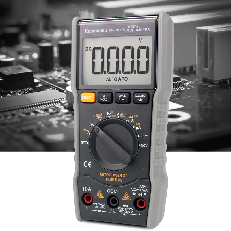 01B Elektryczny wielowymiarowy miernik napięcia i prądu Multimeter przemysłowy Mini przenośny inteligentny cyfrowy multimeter samochodowy