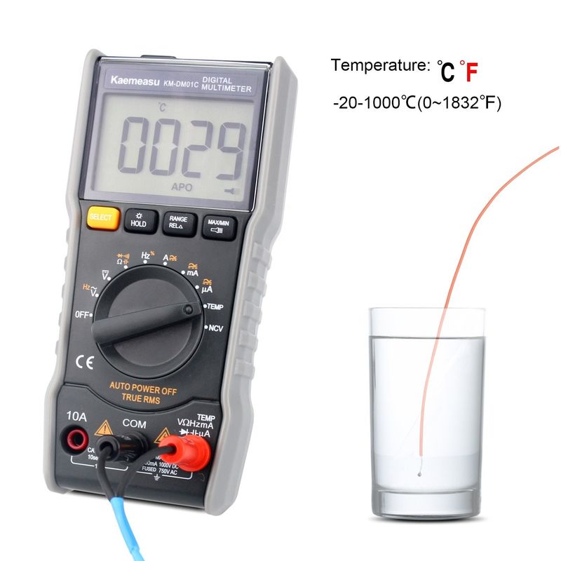 OEM ODM Digital multi tester T-rms elektroniczny multimeter Ncv Ohm Hz Tester avometer Mini Przenośny multimeter na sprzedaż