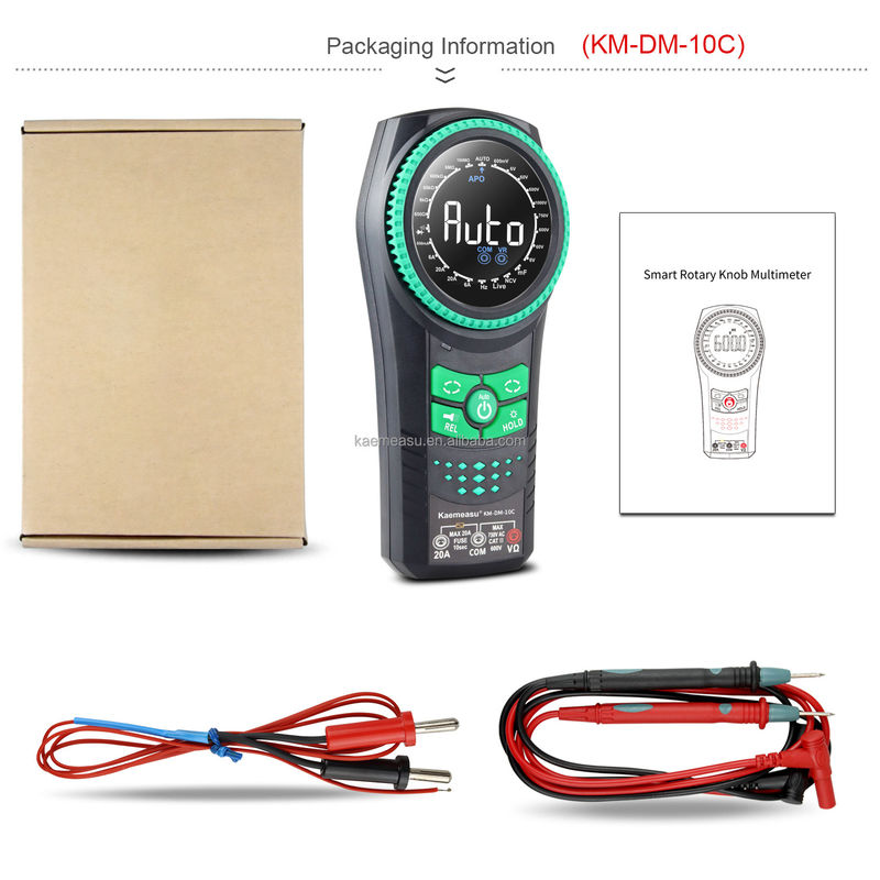 Automatyczne mierniki napięcia NCV TRMS Dioda Test Przeciwdziałanie prądowi Tester Klamy Mierniki Multimetro Smart Digital Multimeters