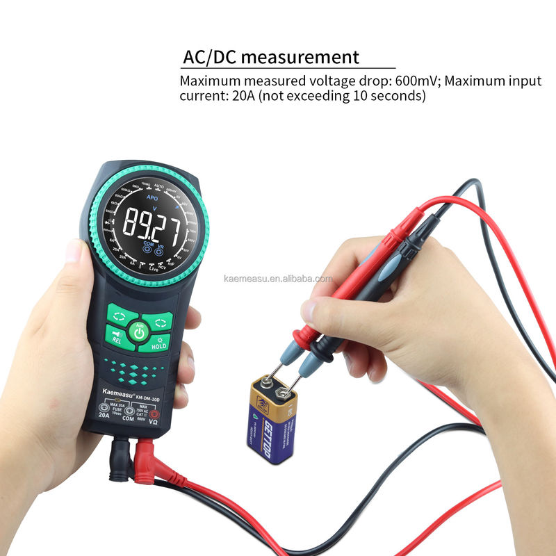 Automatyczne mierniki napięcia NCV TRMS Dioda Test Przeciwdziałanie prądowi Tester Klamy Mierniki Multimetro Smart Digital Multimeters