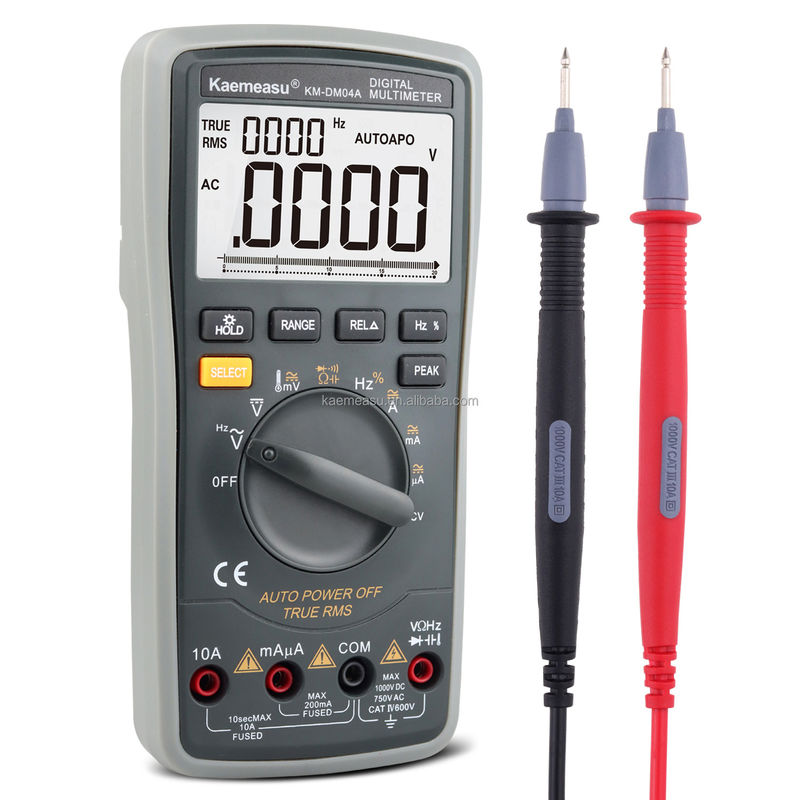 04A Clamp Meter AC DC Digital Voltmeter Dioda Kontynuacja Test napięcia Meter Multimetro Smart Digital Multimeters