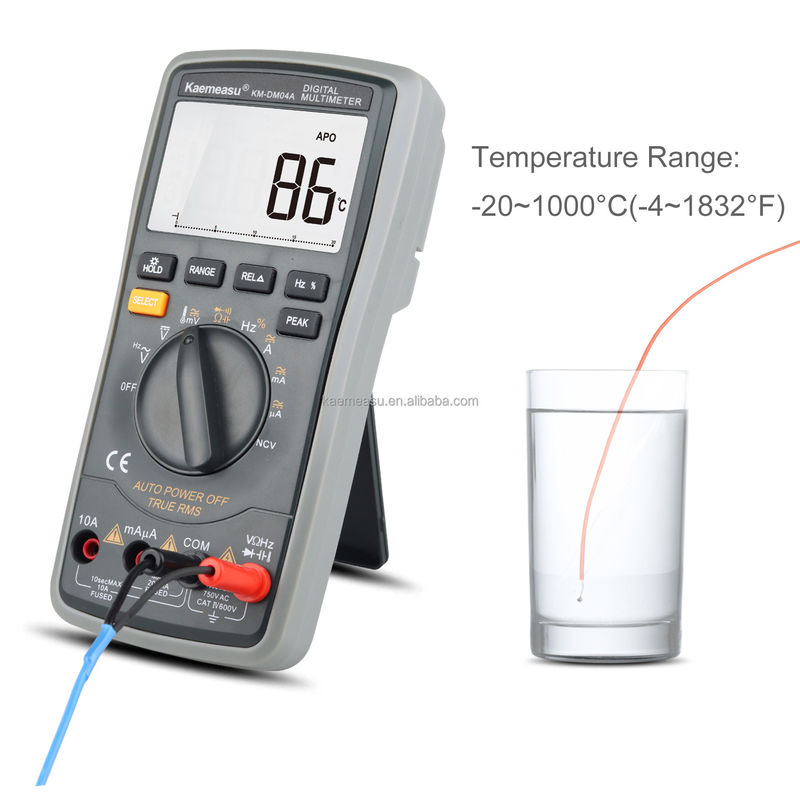 04A Clamp Meter AC DC Digital Voltmeter Dioda Kontynuacja Test napięcia Meter Multimetro Smart Digital Multimeters