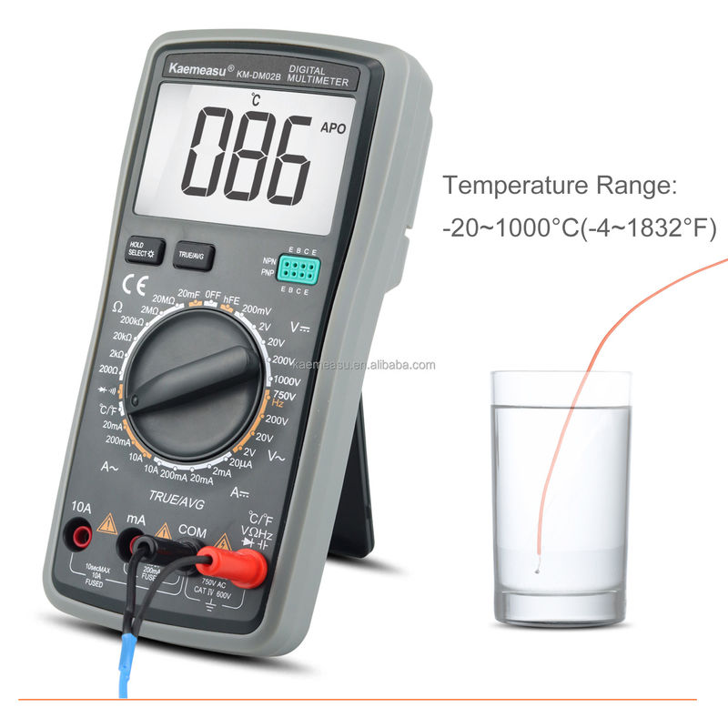 Elektryk Automatyczny Multitester 6000 Liczy Analogiczny Multimeter T-RMS Diody Test Kontynuacja Buzzer Multimetry cyfrowe