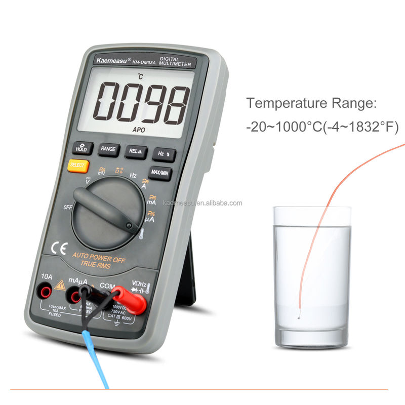 Elektryk Automatyczny Multitester 6000 Liczy Analogiczny Multimeter T-RMS Diody Test Kontynuacja Buzzer Multimetry cyfrowe