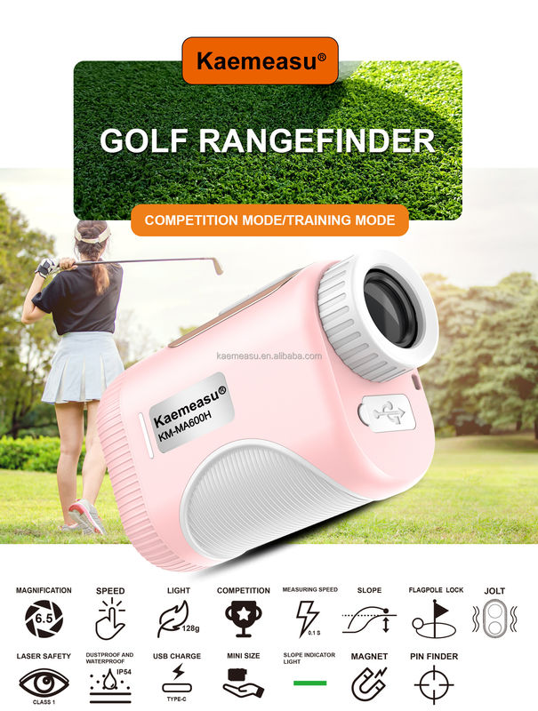 1000m Laser Rangefinder Instrumenty optyczne Golf Rangefinder Rangefinder Laser Distancemeter Instrument testowy Teleskop