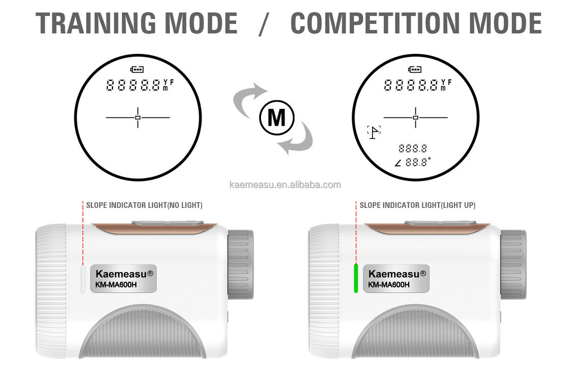 1200m OEM Golf Range Finder Slope Scope Laser Distancemeter Teleskop Golf Laser Rangefinders