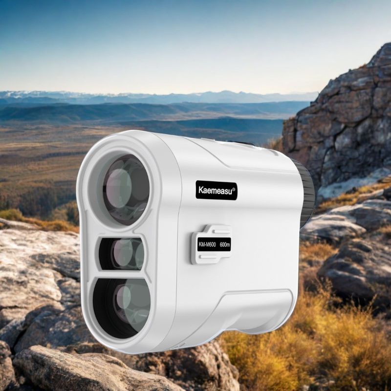 650Yd Golf Laser Range Finder Narzędzia pomiarowe Laserowy miernik odległości Binoculars Golf Rangefinder Teleskop