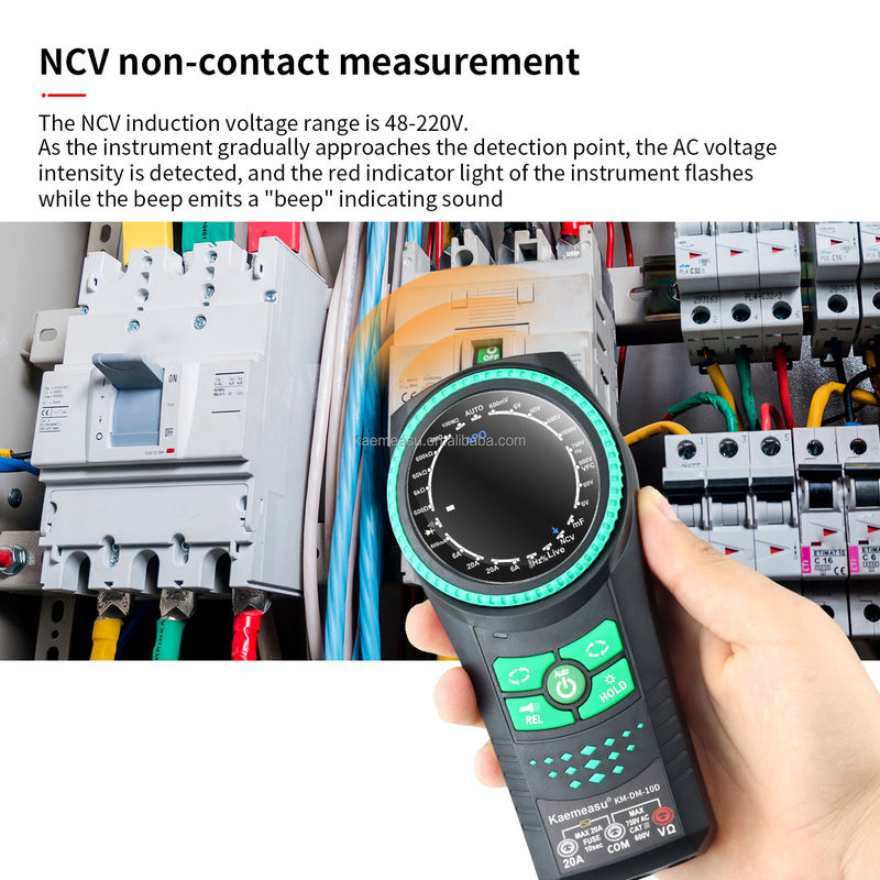 Inteligentny wielowymiarowy czujnik napięcia Wielowymiarowy cyfrowy wielowymiarowy Smart Rotary Knob -20-50C Max. Prąd stały 20mA