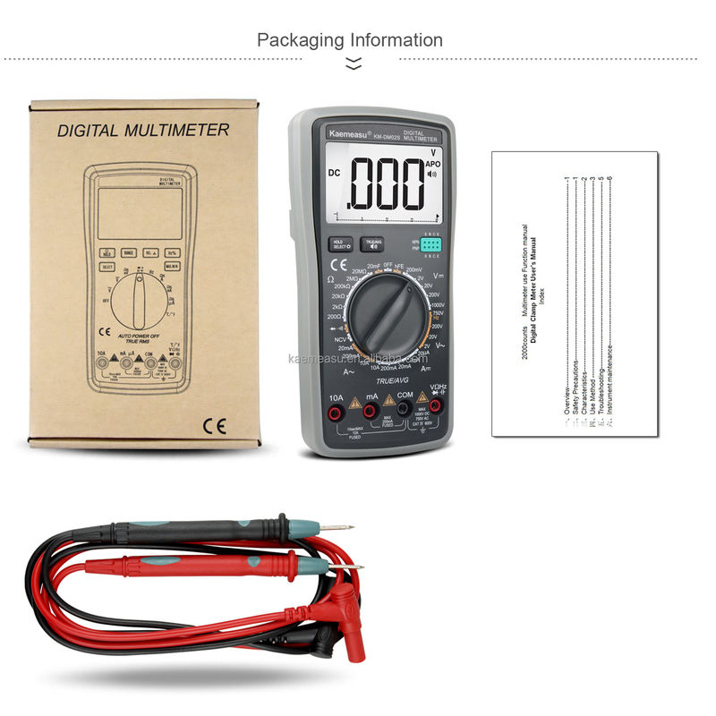 Multimeter Oscyloskop cyfrowy Multimeter profesjonalny Idealne rozwiązanie do pomiaru pojemności i oporu