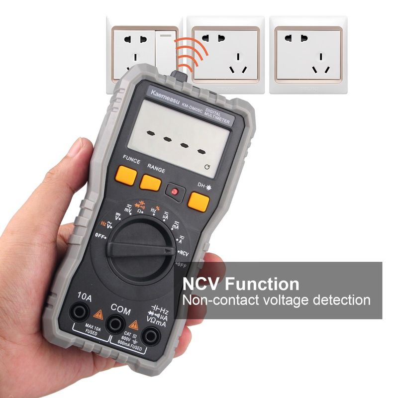 Wielofunkcyjny kieszonkowy multimetr cyfrowy Elektryk Uniwersalny licznik wysokiej precyzji DC/AC NCV True RMS Multimeters Tester