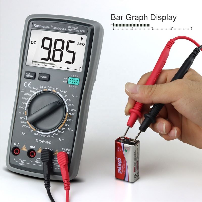 Gorąca sprzedaż Autoranging Multitester DC/AC NCV T-rms Electric Smart z True RMS cyfrowymi multimetrami