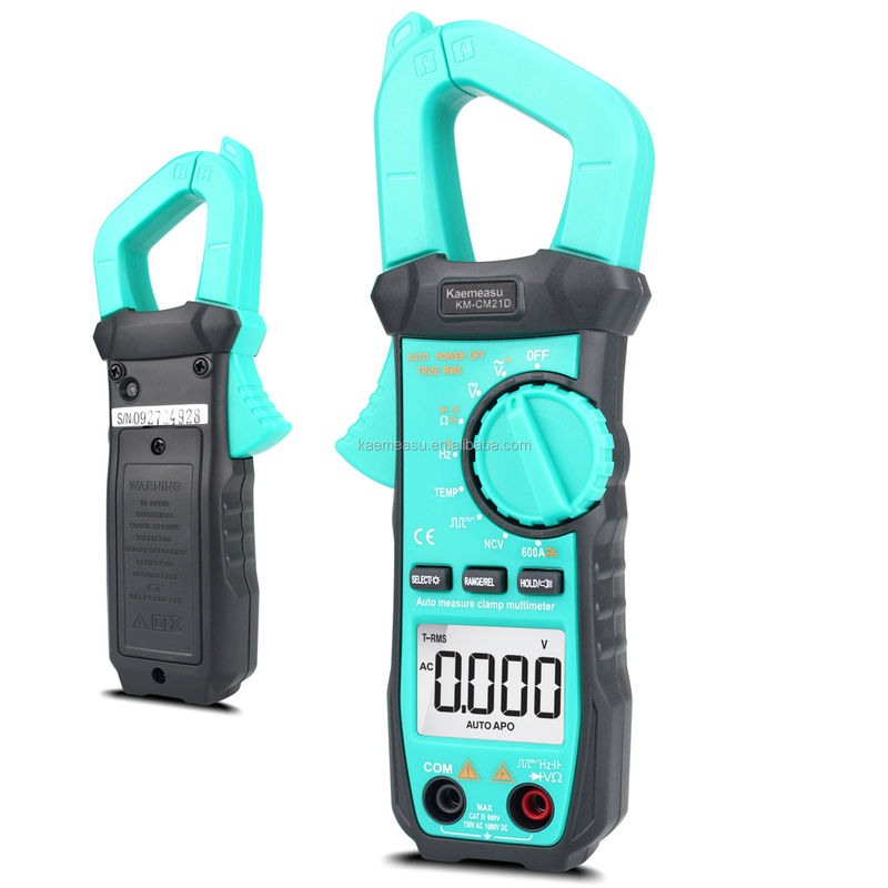21D DC AC Digital Clamp Meter 3 5/6 Cyfrowy Automatyczny Test Diody Ture RMS Square Wave Output NCV Digital Clamp Meter Multimeter