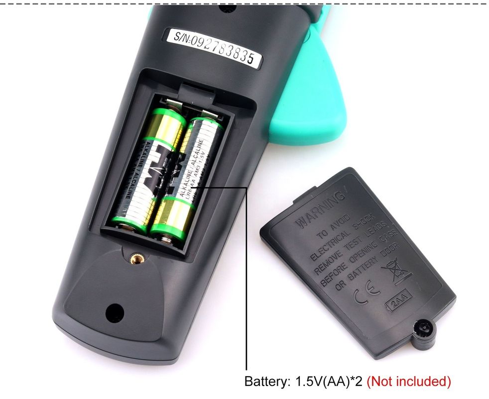 ABS elektryczne Części 300g Digital AC DC Clamp Meter Auto Range Multimeter True Rms Ncv Ammeter