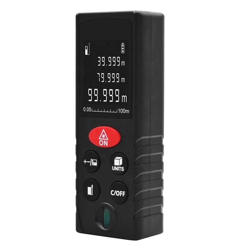 Laserowy licznik odległości 40M 60M 80M 100M Taśma elektroniczna Przenośny mini ręczny laserowy licznik odległości na sprzedaż