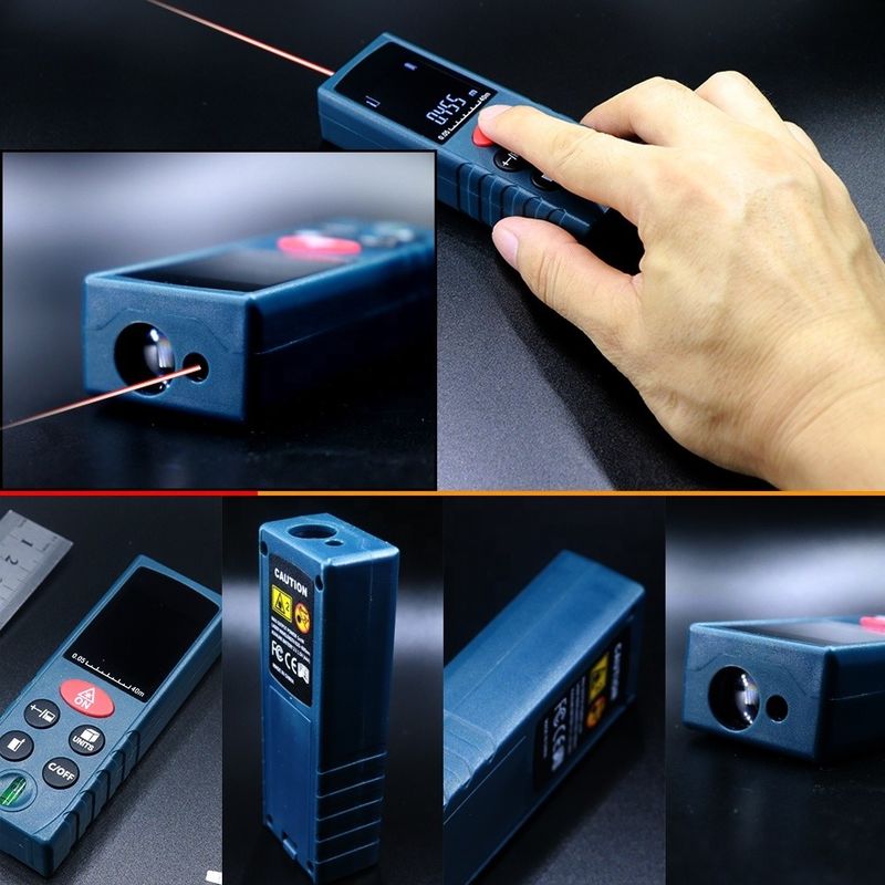 Mini ręczny laserowy odległoznacznik Wysokiej Precyzji Narzędzie pomiarowe Laserowy odległościomierz z najlepszą ceną
