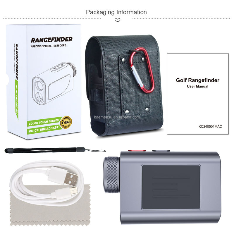Teleskop nadawania danych Laserowy miernik Golf Miernik polowy Miernik polowy Golf Miernik laserowy Mierniki