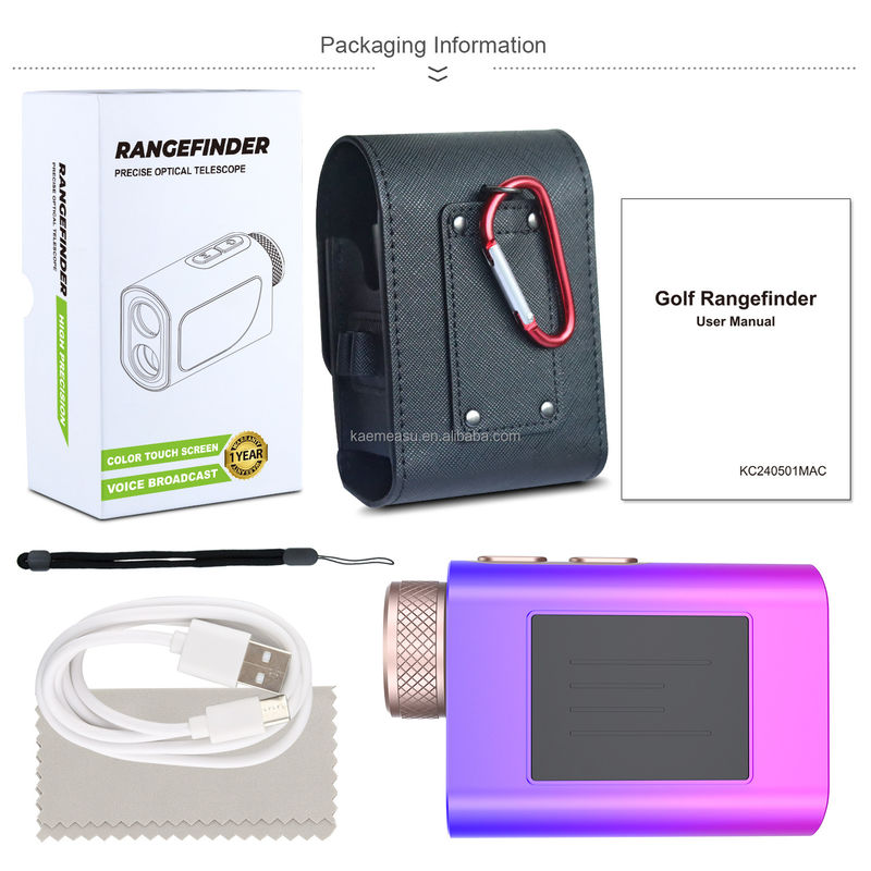 Teleskop nadawania danych Laserowy miernik Golf Miernik polowy Miernik polowy Golf Miernik laserowy Mierniki