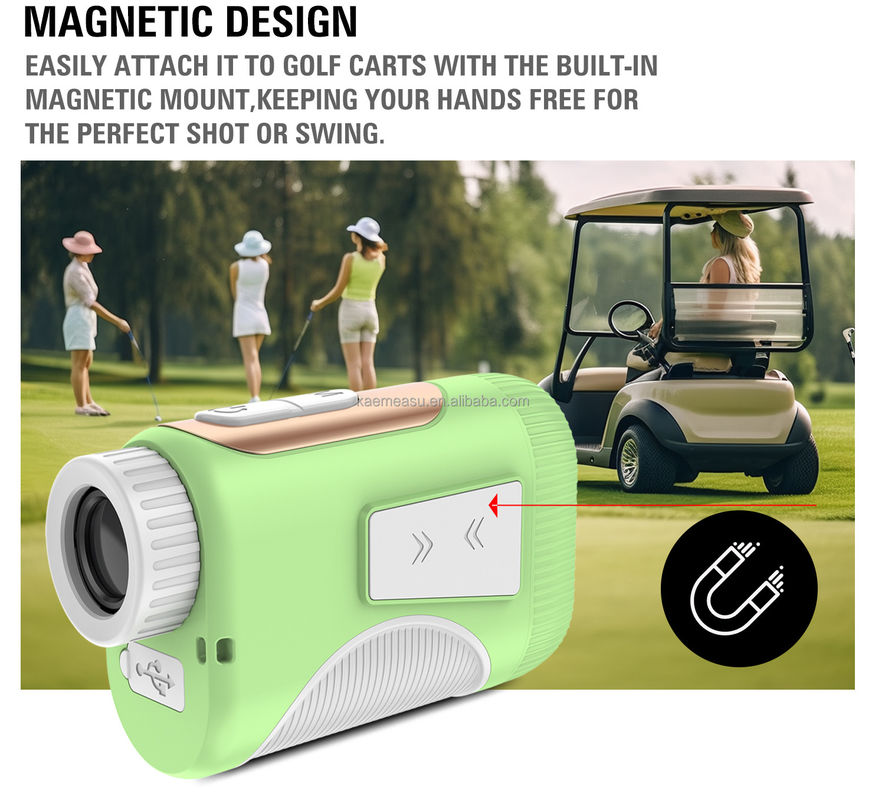 OEM 1200m Golf Slope Scope Laser Distancemeter Teleskop Klasy przemysłowej Golf Laser Rangefinders Zielony Kolor