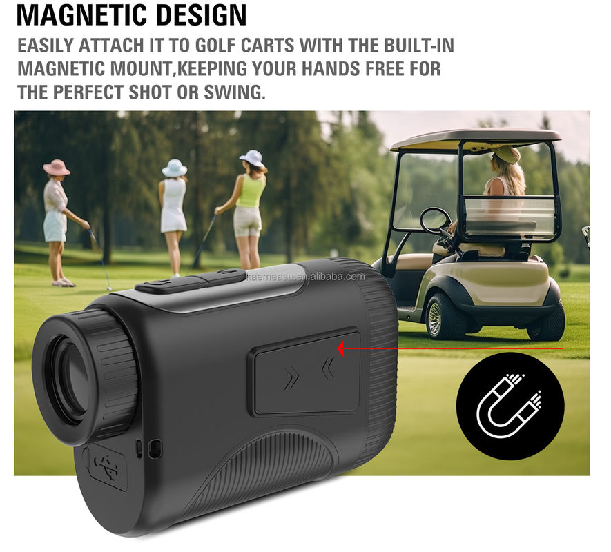OEM 1200m Golf Slope Scope Laser Distancemeter Teleskop Klasy przemysłowej Golf Laser Rangefinders Czarny Kolor