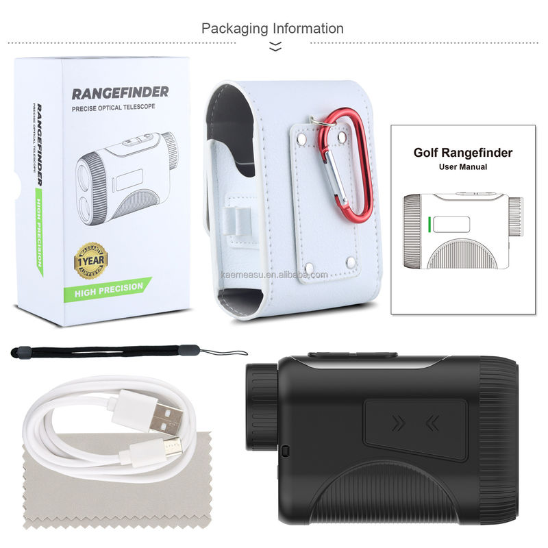 OEM 1200m Golf Slope Scope Laser Distancemeter Teleskop Klasy przemysłowej Golf Laser Rangefinders Czarny Kolor