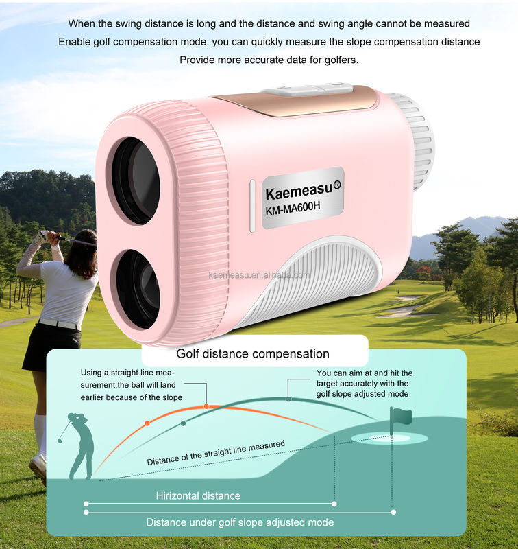 OEM 800m Golf Slope Scope Laser Distancemeter Teleskop Klasy przemysłowej Golf Laserowe odległościomierze dla dzieci dla kobiet