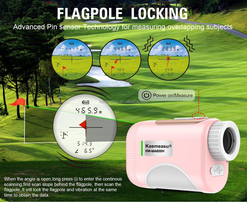 OEM 800m Golf Slope Scope Laser Distancemeter Teleskop Klasy przemysłowej Golf Laserowe odległościomierze dla dzieci dla kobiet