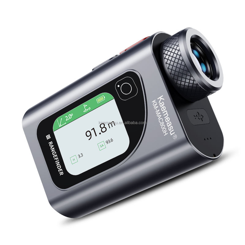 GRY COLOR Data Broadcast Telescope Laser Meter Golf Rangefinder Hunting Range Finder Golf Range Finder Laser Rangefinder