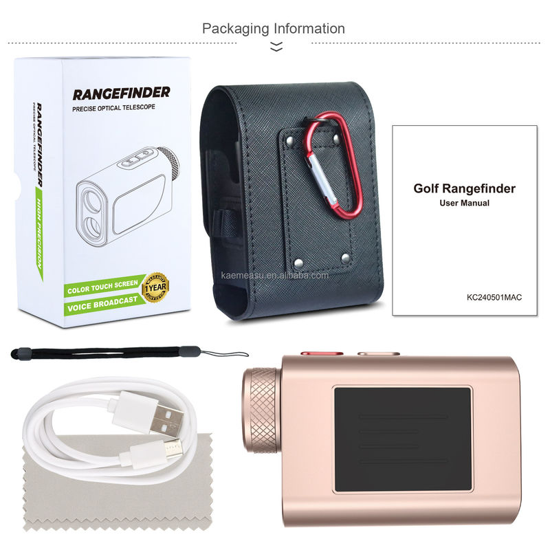 Teleskop nadawania danych Laserowy miernik Golf Miernik polowy Miernik polowy Golf Miernik laserowy Mierniki