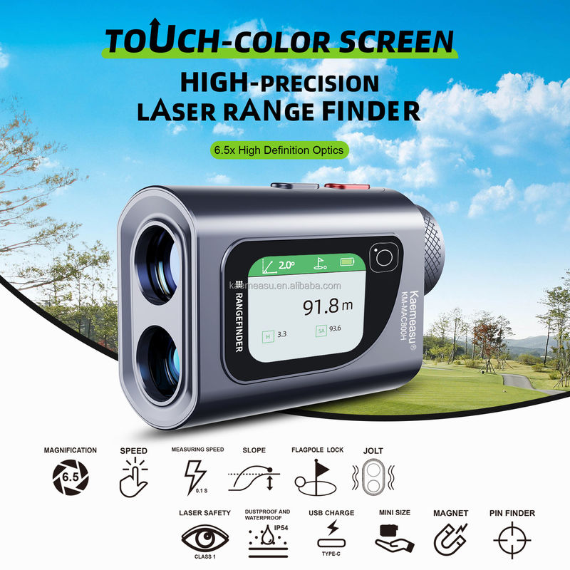600m Przemysłowy laserowy dystans Meter Polowy tryb golfowy Wysokiej precyzji cyfrowe narzędzie pomiarowe Telemetro laser