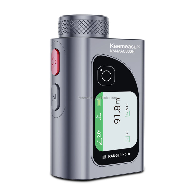 800m Szary Golf Mierzyciel odległości Sporty zewnętrzne Laserowy Mierzyciel odległości Laserowy Ekran Golf LCD Display