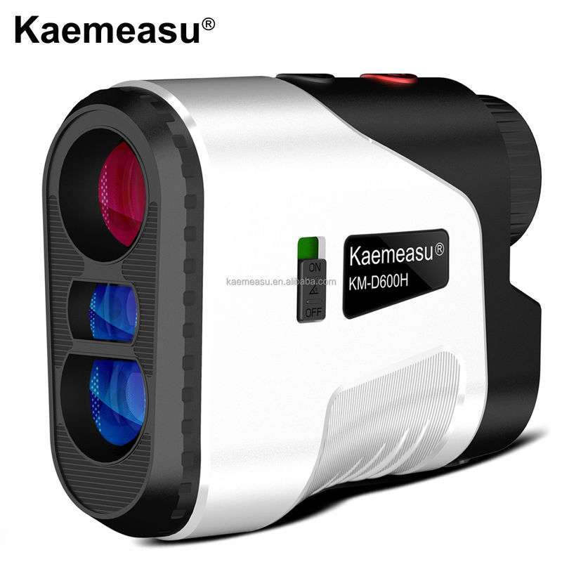 D600m Laserowy miernik odległości Meter odległości Golf Polowanie Przemysłowe pomiary zewnętrzne Miernik odległości 6.5x