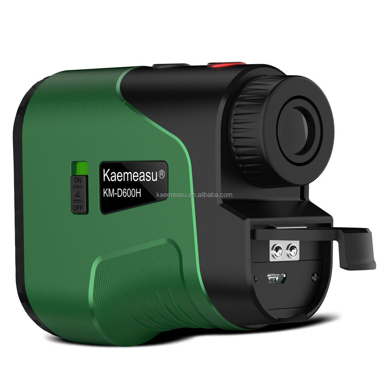 D600m Laserowy miernik odległości Meter odległości Golf Polowanie Przemysłowe pomiary zewnętrzne Miernik odległości 6.5x