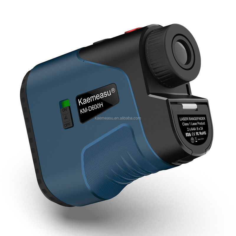 D600m Laserowy miernik odległości Meter odległości Golf Polowanie Przemysłowe pomiary zewnętrzne Miernik odległości 6.5x