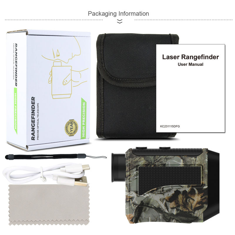 Model F Affordable Golf Rangefinder Slope Pin Szuka lekkiego laserowego narzędzia do pomiaru odległości