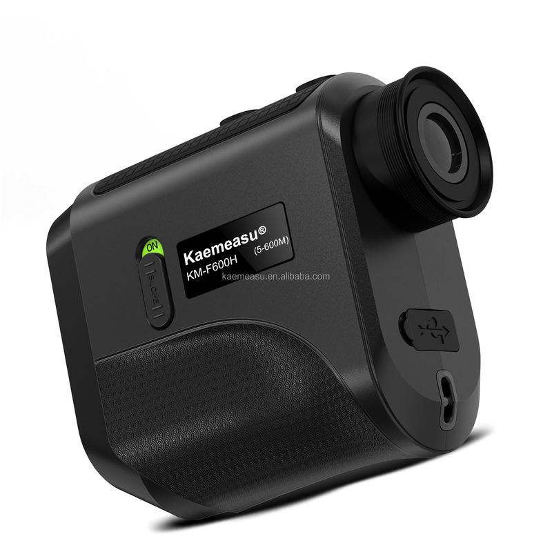 F Model Custom Logo Golf Laser Rangefinder Funkcja wibracji nachylenia Jasna optyka dla golfistów